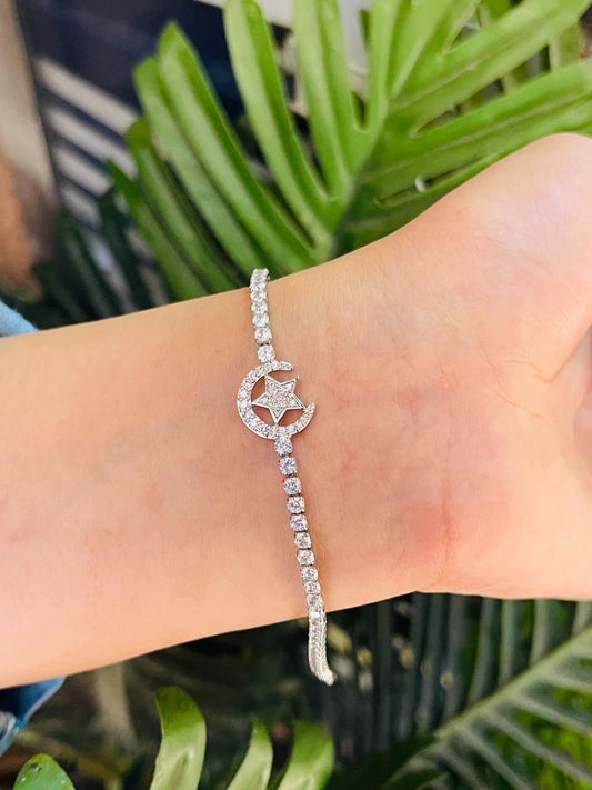 Crystal Bow Bracelet