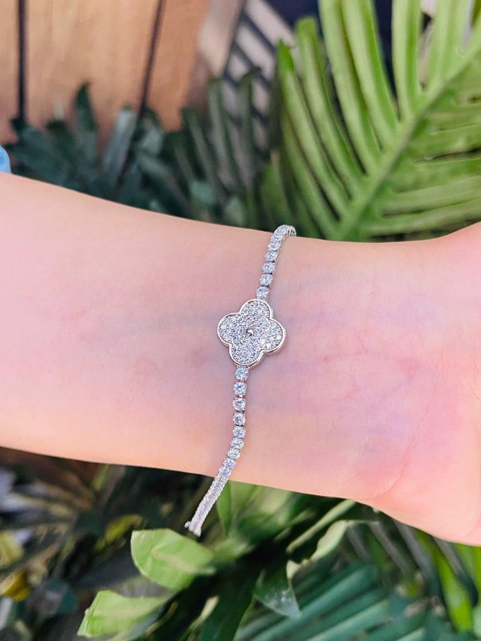 Crystal Infinity Bracelet