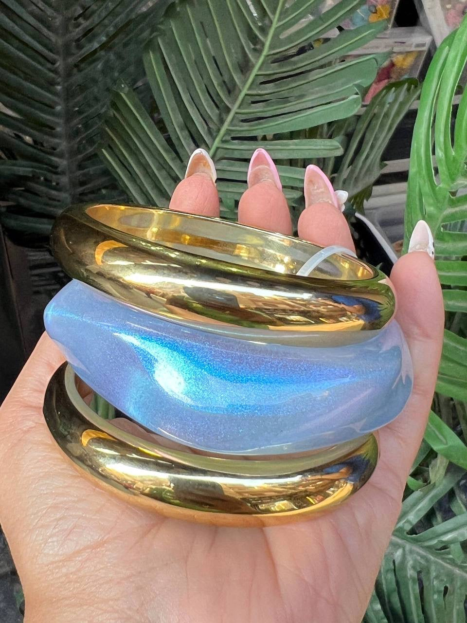 Ocean Mist Bangle Stack